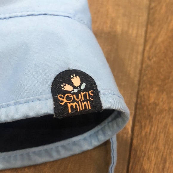 Souris Mini Baby Reversible Bucket Hat - Size 12-24M - Picture 2 of 6